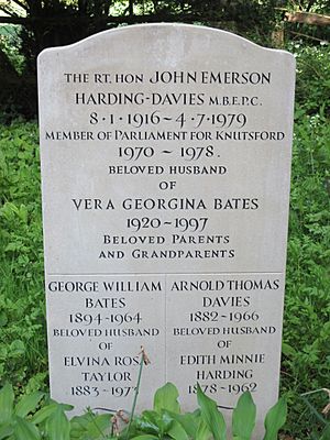 John Harding-Davies gravestone
