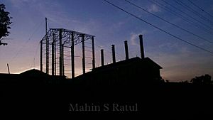 Joypurhat sugarmill at dusk