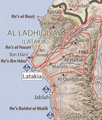Latakia Governorate map