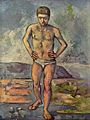 Le Grand Baigneur, par Paul Cézanne, Yorck