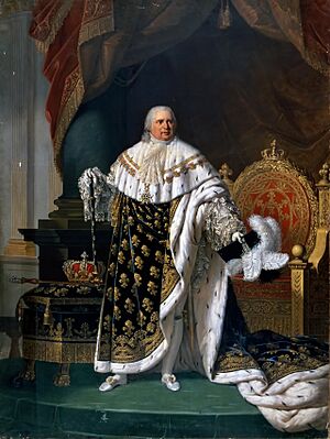 Lefèvre - Louis XVIII of France in Coronation Robes