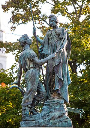 Liberty Arming the Patriot, Pawtucket, RI