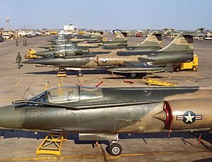 Lockheed F-104C Starfighters of 435th TFS, 479th TFW, at Udorn RTAFB, in 1965