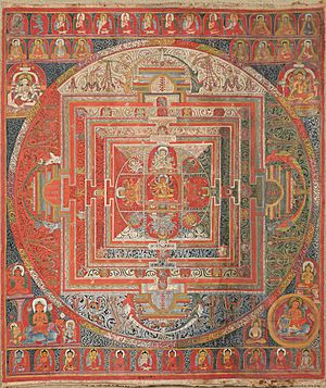 Manjuvajramandala con 43 divinità - Unknown - Google Cultural Institute