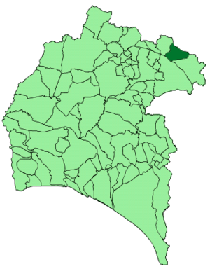 Location of Cala