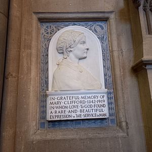 Mary Clifford memorial