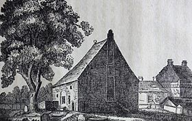 Mauchline Kirk in 1820. From 'A Pilgrimage to the Land of Burns'