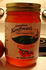 Mayhaw jelly jar us state food crop.jpg