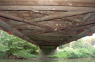 Mercer's Mill Covered Bridge Underside 2964px