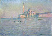 Monet, Claude - The Church of San Giorgio Maggiore, Venice - Google Art Project