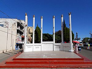 Ninos Heroes monument in Nogales, Mexico