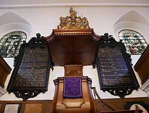 North End of the German Lutheran Church of Saint George, Whitechapel (Detail - 01)