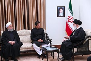 Pakistan PM Imran Khan met with Ali Khamenei 03