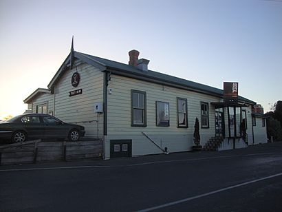 Papanui railway station in Restell Street