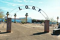 Phoenix-Cemetery-Pioneer Military and Memorial Park-1884-(A-6)-Independent Order of Odd Fellows -IOOF