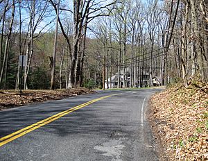 Intersection of Pleasant Valley Road and Reids Hill Road