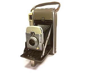 Polaroid 80B Highlander instant camera