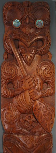 Poupou by Rangi Hetet (detail)