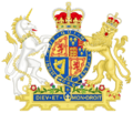 Royal arms of Scotland 1691 - 1702