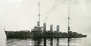 SMS Dresden (Light Cruiser) scuttled 17 June 1919.jpg