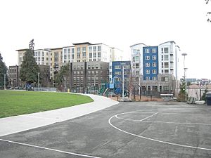 The Cascade Playground (former playground of the long-demolished Cascade School)