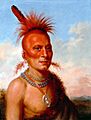 Sharitarish - Wicked Chief - by Charles Bird King, c1822