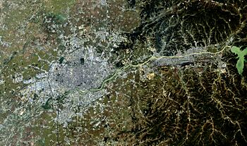 Shenyang-Fushun urban agglomeration, LandSat-5, 2010-09-29