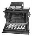 Sholes typewriter