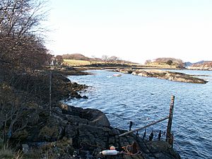 Small anchorage by Roshven farm - geograph.org.uk - 125799