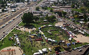 Spud Day from above