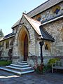 St Peter's Church, Beales Lane, Wrecclesham (May 2015) (Porch)