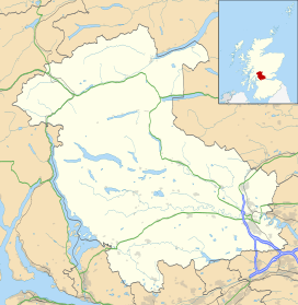 Map showing the location of Glen Finglas Estate