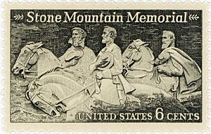 Stone Mountain Stamp, US, 1970
