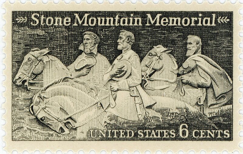 Stone Mountain Stamp, US, 1970