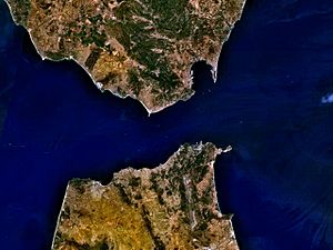 Strait of Gibraltar 5.53940W 35.97279N