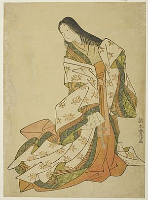Suzuki Harunobu - The Poetess Ono no Komachi - 1925.2046 - Art Institute of Chicago