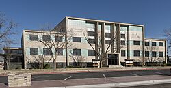 The Gaines County Courthouse in Seminole