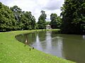 The Lake at Althorp with the Diana memorial beyond - geograph.org.uk - 1174863