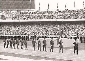 Tunisian delegation 1968
