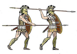 Two hoplites