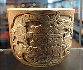 Vase - Classic Maya - Ethnological Museum, Berlin - DSC00742
