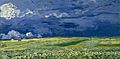 Vincent van Gogh - Wheatfield Under Thunderclouds - VGM F778