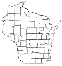 Location of Grant, Shawano County, Wisconsin