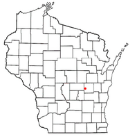 Location of Delhi, Wisconsin