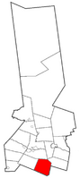 Location of Warren in Herkimer County