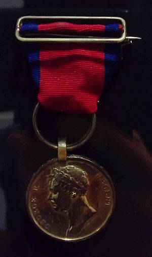 Waterloo Medal - Charles Rowan