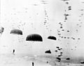 Waves of paratroops land in Holland