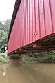 White Rock Forge Covered Bridge Underside 2000px