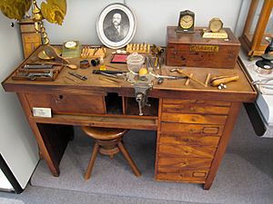 Workspace of Louis Brandt