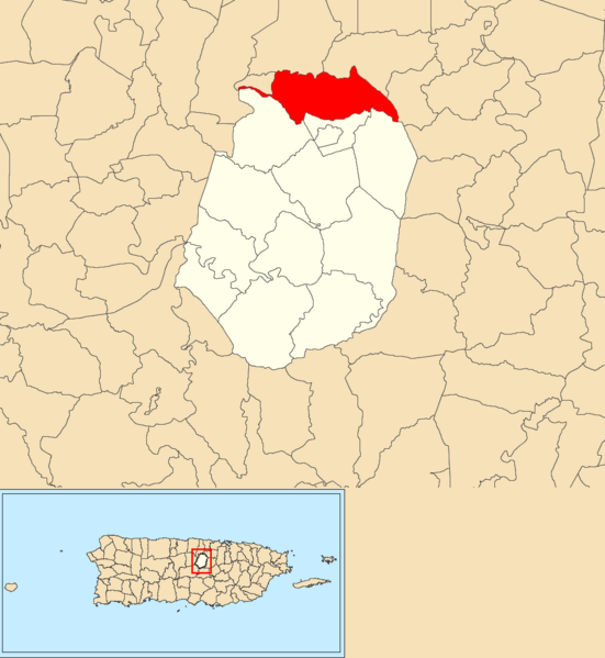 Image Abras, Corozal, Puerto Rico locator map
